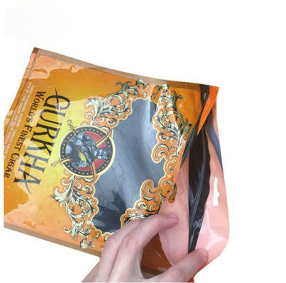 k 150gsm humidor bag for cigars, 4-50Ct humidified cigar bags