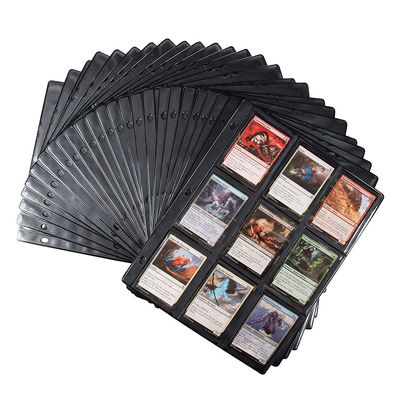 Book Binder Trading Card Collector , ซองใส่การ์ด 9 ใบ