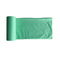ถุงขยะย่อยสลายได้ทางชีวภาพสีเขียวขนาด 11-210 มม. ย่อยสลายได้สำหรับทำความสะอาดบ้าน