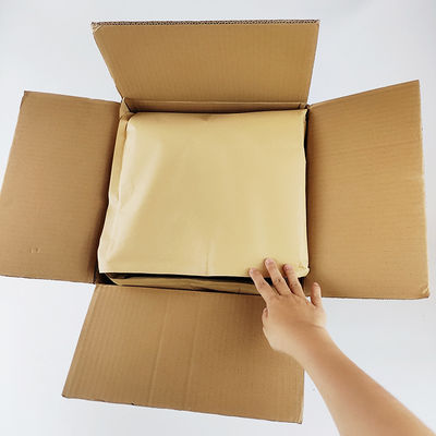 สะอาดต่อสิ่งแวดล้อม ริมถนน กระดาษคราฟท์รีไซเคิล แผ่นครอบอบความร้อน วัสดุหมี กล่องเครื่องเย็น Liner